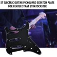 thumbnail image 3 of OUTAD Electric Guitar Pickguard Scratch Plate For Fender Strat Stratocaster Modern Style Pick Guard Guitar Accessories, 3 of 8