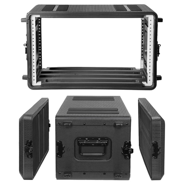 Rack Case Diandian 6U Shallow, 30 cm de profundidad, 19 pulgadas, montaje en rack
