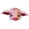 thumbnail image 1 of Máscara De Cerdo Máscara De Mascarada Máscara De Media Cara De Lana Para Halloween Night Club Prom, 1 of 8