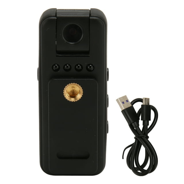 <p>Portable Video Recorder, Body Worn Cam 12MP 1080P For Meeting For Travel</p>
