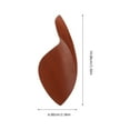 thumbnail image 2 of IDEANATEGRATE 1Set Violin Accessories Kit Light Brown Wooden Chin Rest Tuning Pegs For Repair, 2 of 6