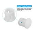 thumbnail image 4 of Uxcell 6mm 1/4" Plastic Hole Plugs, Flush Type Round Hole Cover Snap in Locking Hole Tube, White 60Pcs, 4 of 6