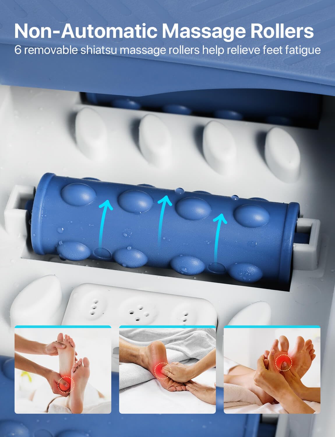 ALLJOY Collapsible Foot Spa Bath with Remote Control photo 8