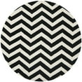 thumbnail image 5 of SAFAVIEH Chatham Jake Geometric Wool Area Rug, Ivory/Black, 3' x 5', 5 of 11