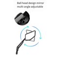 thumbnail image 3 of Bike Wide Range Backsight Reflector Adjustable Bike Mirror Bicycle Handlebar Rear View Mirror Left, 3 of 5