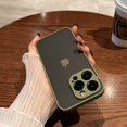thumbnail image 3 of Luxury Matte Shockproof Case for iPhone 15 14 13 12 Mini 11 Pro X XS Max 7 8 Plus SE Clear Translucent Armor Soft Bumper Cover, 3 of 4