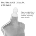 thumbnail image 4 of Maniquí con Tripie Ajustable Onof MTFAT Torso para Modistas Afelpado Gris, 4 of 8