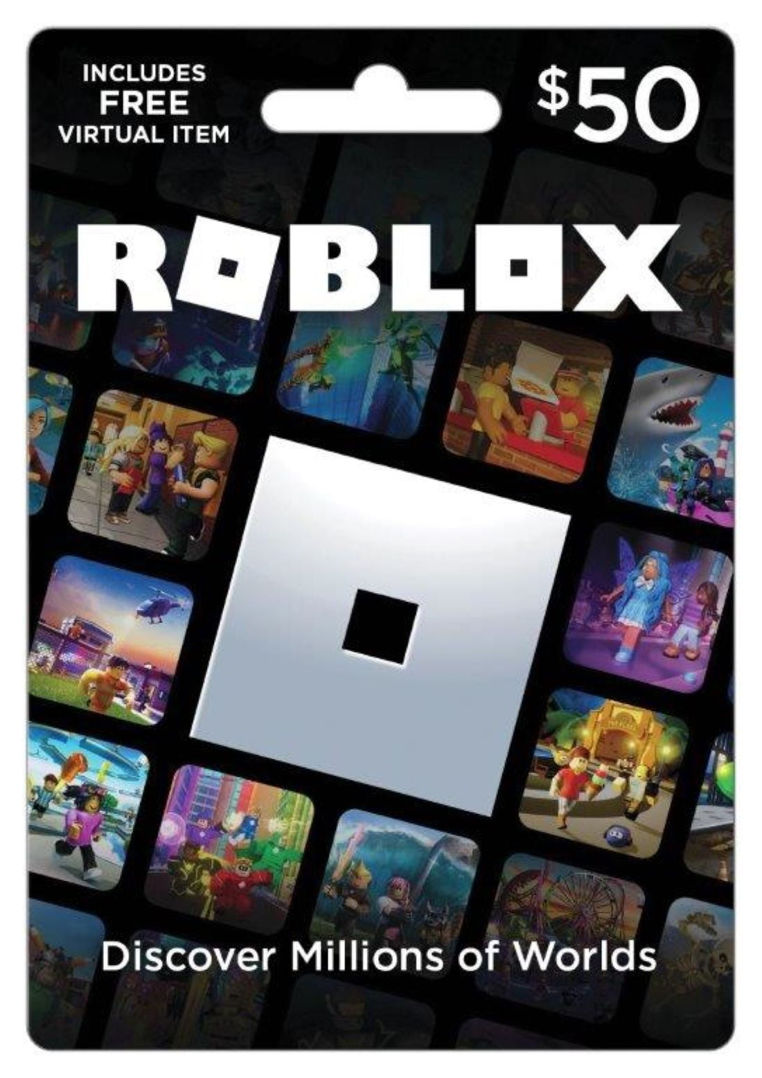 Roblox $50 Digital Gift Card (Includes Exclusive Virtual Item