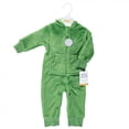 thumbnail image 2 of Hudson Baby Infant Boy Plush Jumpsuits, Dinosaur, 0-3 Months, 2 of 3