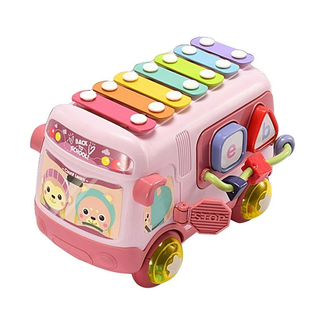 Toy Piano HUOGUO M-Bus de música multifuncional de ocho tonos
