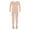 Nude A, variant on Girls Boys Thermal Underwear Long John Set Fleece Lined Kids Base Layer Ballet Dance Undergarment Nude B 6