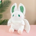 thumbnail image 6 of Hadanceo Bat Rabbit Plush Toy Lovely Long Ears Bat Wings White Bunny Plushies Companion Soothing Toy Cartoon Stuffed Animal Pillow Doll Kids Toy Birthday Gift White, 6 of 7