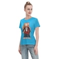 thumbnail image 4 of Women's Basic Short Sleeve T-Shirt Dragon Ball Turtle Fairy, 4 of 6