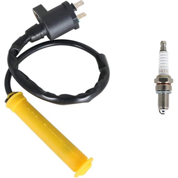 munirater Ignition Coil and Spark Plug Replacement for Honda XR650L 1993-2016 Replacement for 30510-MN1-680 30700-KF0-163