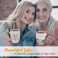 thumbnail image 5 of Christian Art Gifts Ceramic Coffee and Tea Mug for Women: With God All Things Are Possible - Matthew 19:26 Inspirational, (Hardcover), 5 of 5