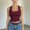 Purple, variant on Morttic Women's Solid Color Ribbed Square Neck Sleeveless Tank – Slim Fit Basic Cami, Casual & Workout Layering Essential White,S