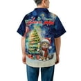 thumbnail image 5 of Merry Christmas and Happy New Year Santa Maine Coon Holiday Xmas Winter 2025 Hawaiian Shirt Breathable Summer Unisex Merch Cat Lover Kitten Owner Gifts - 00024, 5 of 6
