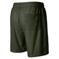 thumbnail image 3 of LTTVQM Men's Corduroy Shorts Casual Elastic Waist Drawstring Lightweight 2026 Summer Beach Shorts Army Green XL, 3 of 3