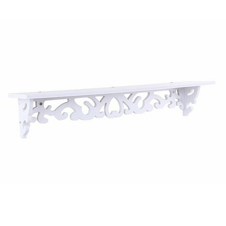 Bathroom Storage Stand Wall Mounted Shelves Display Shelf Floating Storage Furniture Home Decor Stand for Bedroom, Living Room, Bathroom, Kitchen, Office Size L ()