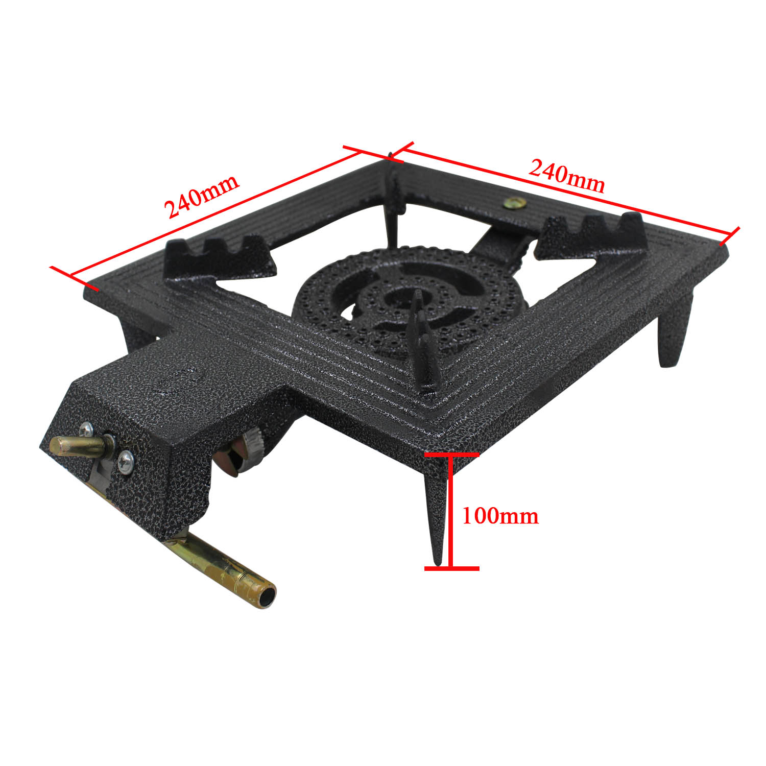 Liquefied gas single burner stove cast iron gas stove with grate kitchen gas cooking stove commercial gas stove accessories