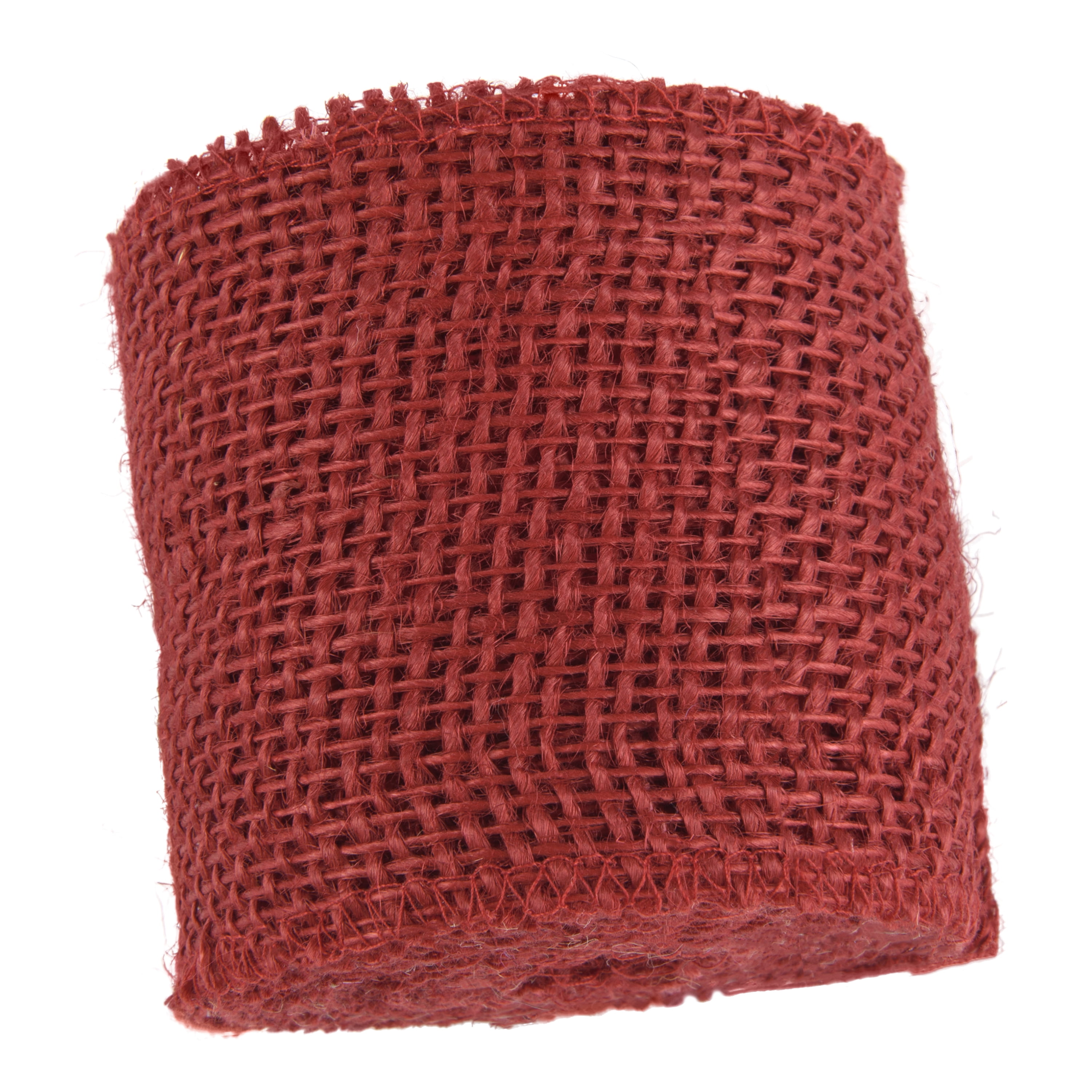 Love, Laugh, Craft Valentine Assorted Burlap Rolls, 3" X 5 Yd, White/Orchid/Red/Natural