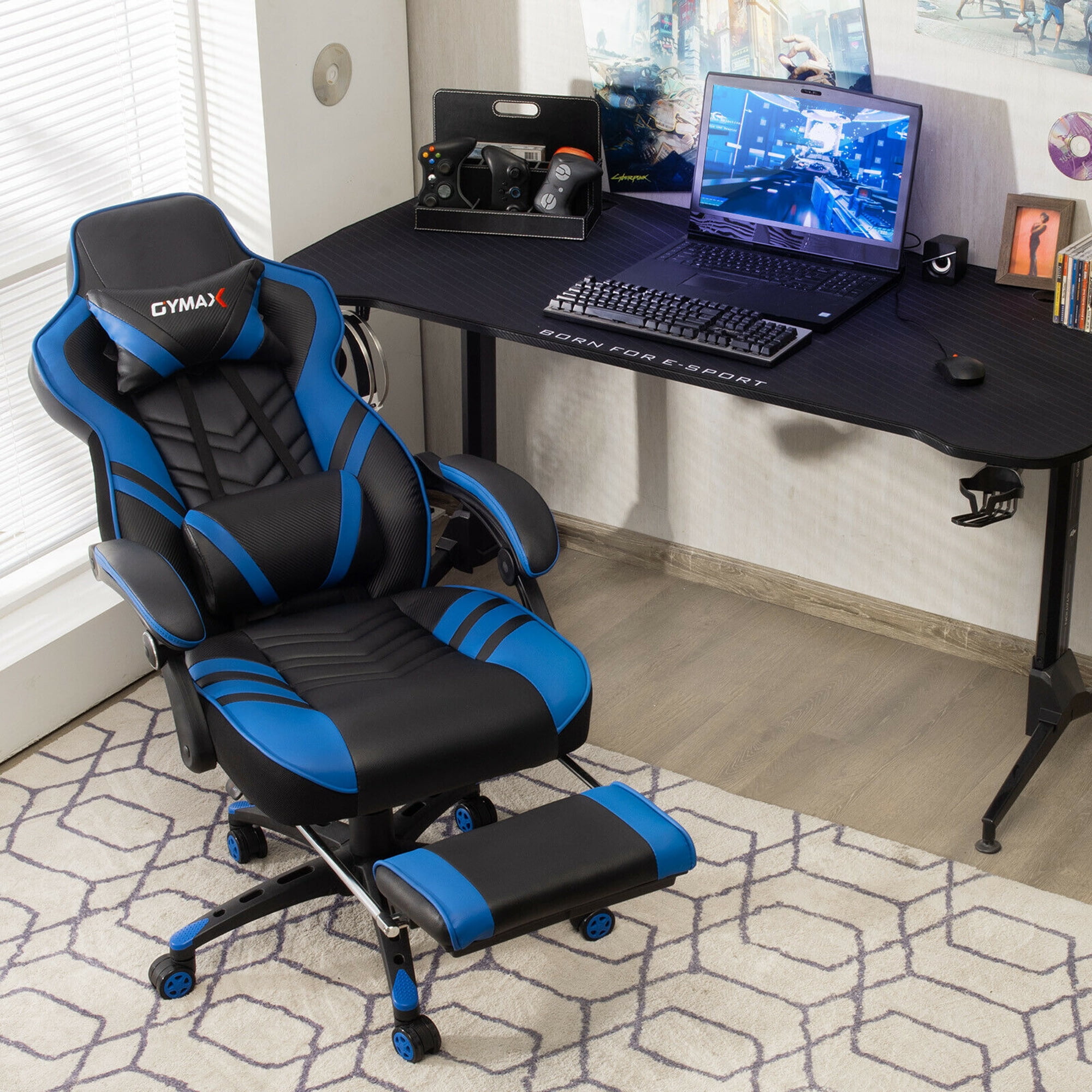 Gymax Office Computer Desk Chair Gaming Chair - Thumbnail 2