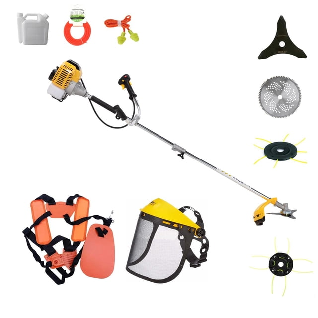 Desbrozadora A Gasolina Kingsman 52cc 2.5 HP Con Accesorios