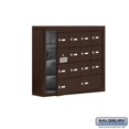 thumbnail image 1 of SalsburyIndustries 19145-14ZSK Cell Phone Storage Locker With Front Access Panel - 4 Door High Unit, Bronze, 1 of 1