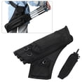 thumbnail image 5 of M Buder Outdoor Archery Sport 4 Tube Arrows Holder Storage Bag Portable Quiver with Shoulder Strap (19.68 inches / 50 cm), High Capacity Hunting Gear, Black, 5 of 9