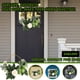 thumbnail image 1 of Hortensia artificial Corona de camelia rosa | 40cm de diámetro | Flores de seda hojas verdes | Decoración de pared para colgar puerta de resorte hecha a mano | Chimenea de la sala de estar de la, 1 of 8