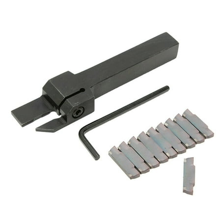 

MGEHR1212-3 Lathe Cut-Off Grooving Parting Tool Holder + MGMN300 Insert Blades + Wrench