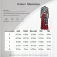 thumbnail image 6 of vastwit Women Long Sleeve Praise Dance Dress Liturgical Dancewear Tunic Robes Worship Dancing Gowns Royal XL, 6 of 6