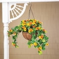 thumbnail image 2 of Fully Assembeld Pansy Hanging Basket by OakRidge™, 2 of 5