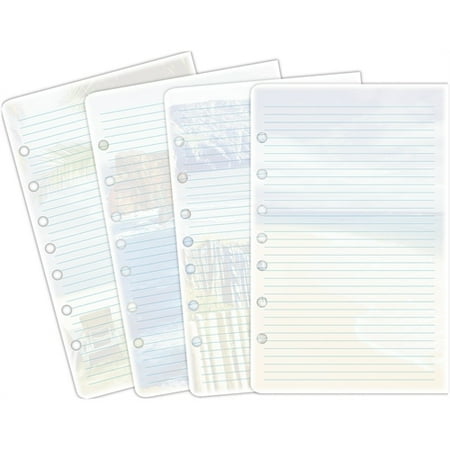 - Day-Timer Coastlines Notepads w/Four Designs, 5-1/2 x 8-1/2, Two 24-Sheet Pads 2PK Assorted 13188B