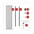 thumbnail image 2 of Alera BA Plus Wire Shelving Kit, Four-Shelf, 72w x 18d x 72h, Black Anthracite Plus, 2 of 9