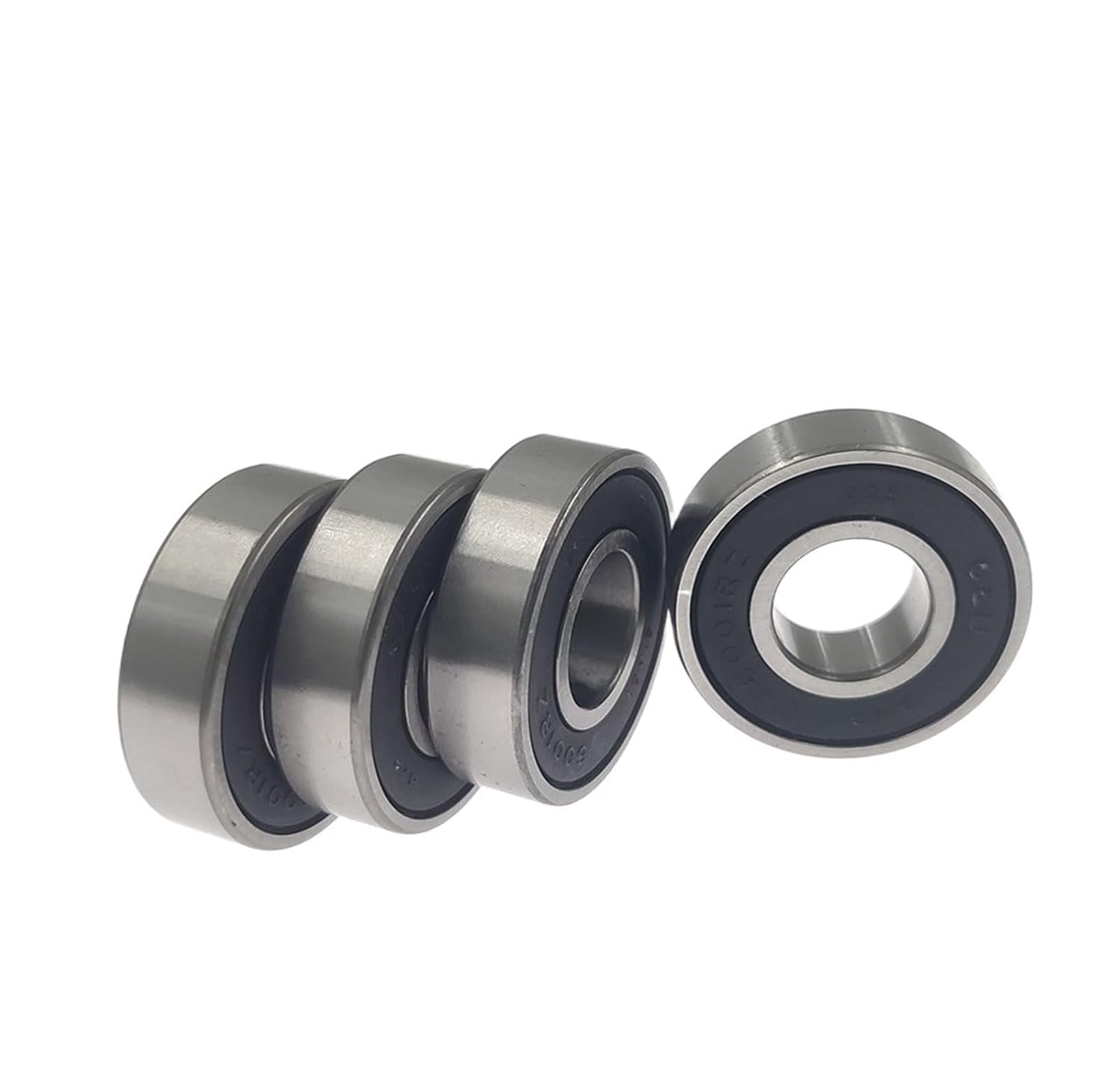 Bimetal Seal Shield Micro deep Groove Bearing 4pcs 6003RS 17x35x10mm Bearing Rubber Seal Single Row Deep Groove Ball Bearings