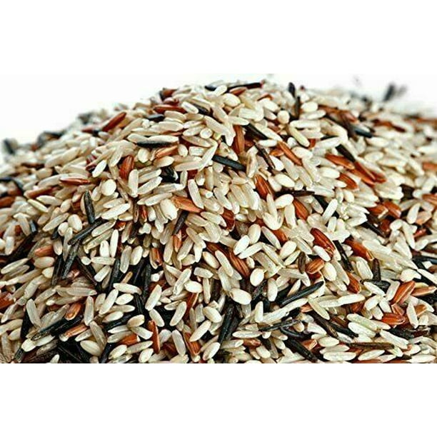 Gourmet  Wild Rice Blend (Wild, Black, Brown, & Red) GMO free - 2 LB
