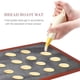 thumbnail image 3 of 4 Piezas Bandeja de Silicona para Hornear, Almohadilla de Perforada para Revestimiento de Horno Antiadherente, Tapete para Galletas de Pan Horneado, Disponible A Doble Cara, 3 of 5