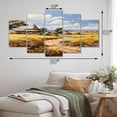 thumbnail image 4 of Designart "Barn Country Legacy Painting I" Farmhouse Art Living Room Set, 4 of 5