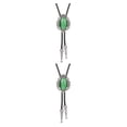 thumbnail image 2 of Collar Colgante Minnieouse Corbatas Fiesta Aniversario Boda Verde 2piezas, 2 of 6