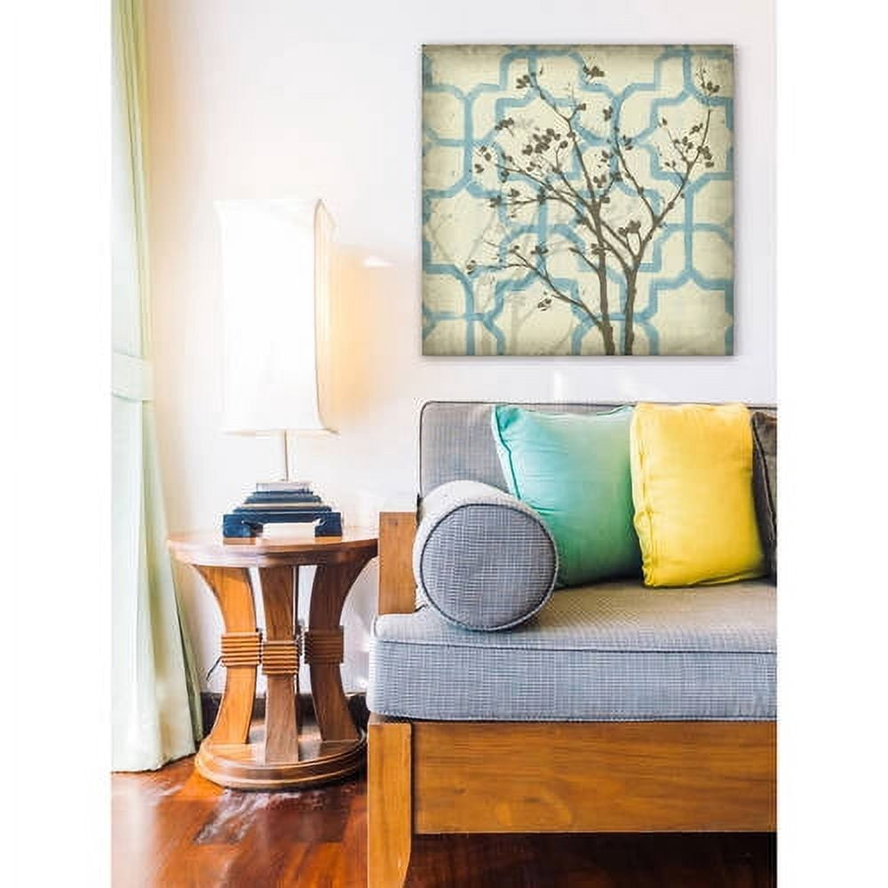 Marmont Hill "Silhouette & Pattern II" Painting Print on Wrapped Canvas