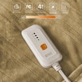 thumbnail image 2 of TEMOGU-Heated Blanket Full 72"x84" - ETL&FCC Certified Flannel Electric Blanket Throw Machine Washable Heating Blanket with 4 Heating Levels 10 Hours Auto-Off Overheating Protection (Camel), 2 of 4
