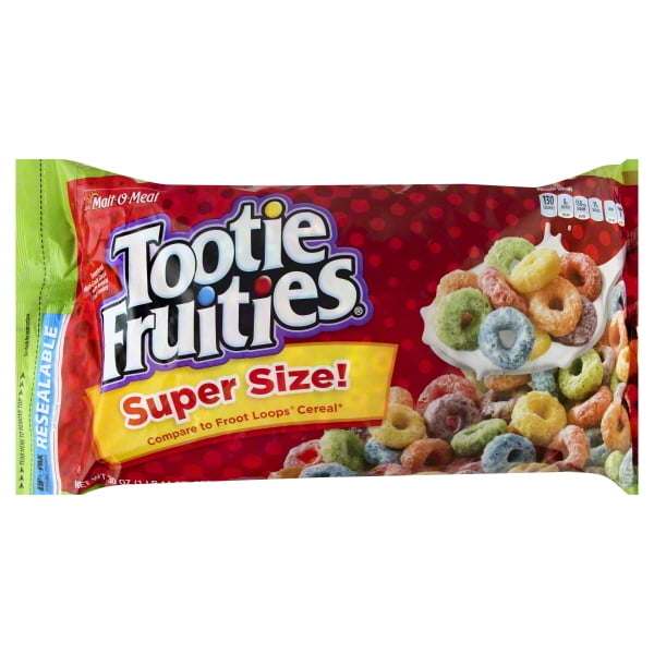 MaltOMeal­­­® Tootie Fruities® Sweetened MultiGrain Cereal 30 oz. ZIPPAK®