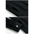 thumbnail image 4 of LZLER Black Jean Jacket for Men Classic Denim Jacket with Hole, 4 of 6