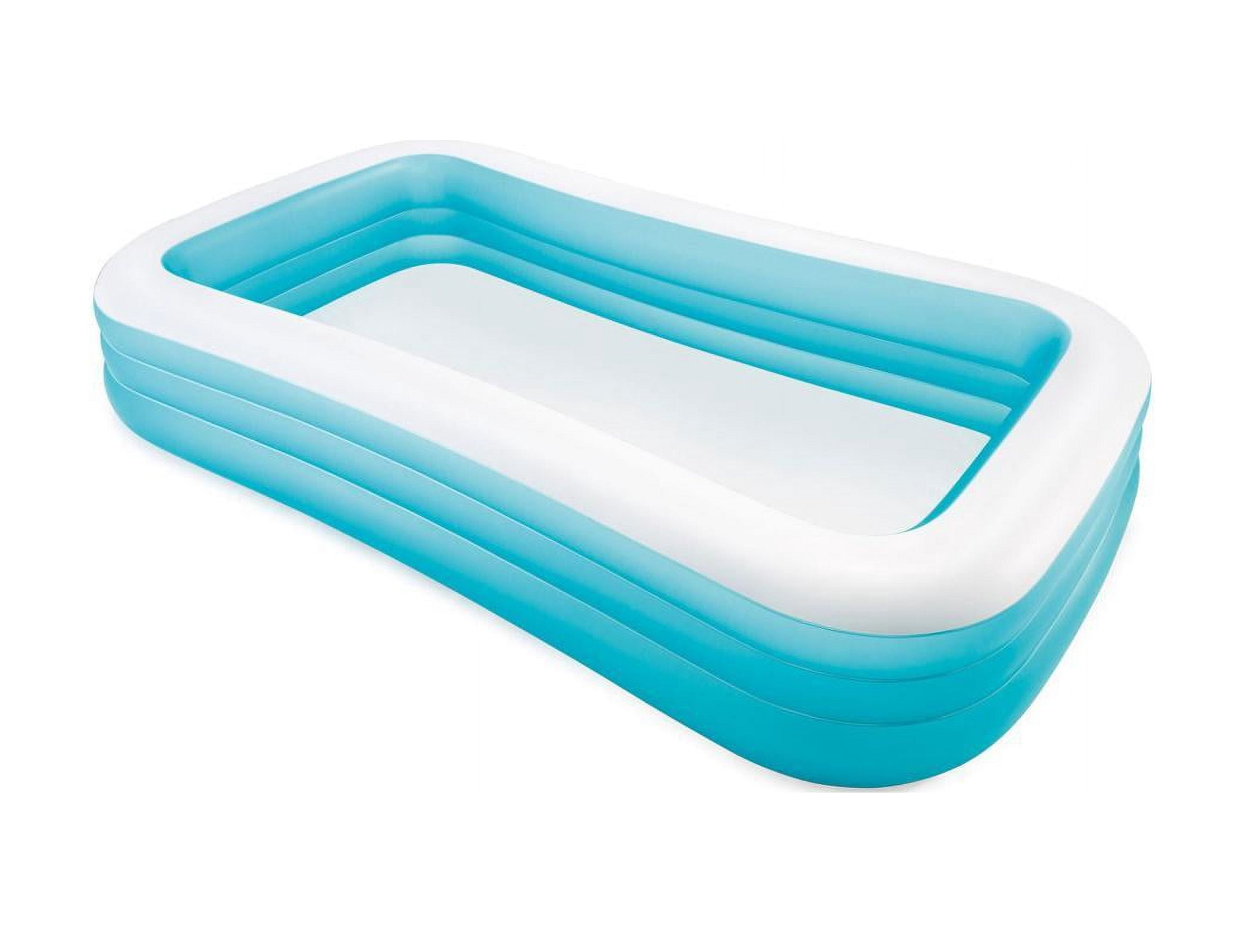 Intex - 58484NP - Frosted Rectangular Pool - Blue Color
