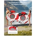 thumbnail image 4 of Balsa Inflable Doble para Río QPAU para 2 Personas Capacidad 300 kg Rojo, 4 of 8