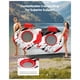 thumbnail image 4 of Balsa Inflable Doble para Río QPAU para 2 Personas Capacidad 300 kg Rojo, 4 of 8