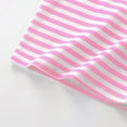 thumbnail image 2 of vdgthytj Toddler Kids Striped Short Sleeve T Shirts Casual Crewnck Cotton Summer Basic Tops for Boy Girl, 2 of 5
