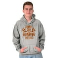 thumbnail image 5 of Thank God For Hunting Season Antlers Hoodie Sweatshirt Women Men Brisco Brands L, 5 of 5