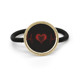 thumbnail image 1 of Cinta para el pelo de metal plateado y tocado de goma Corazón electrocardiograma Unbranded, 1 of 3